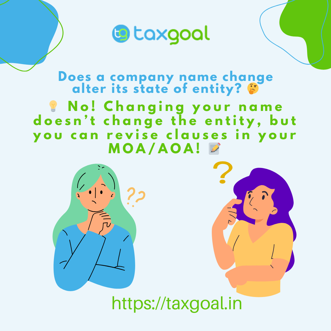 Company Name Change Services